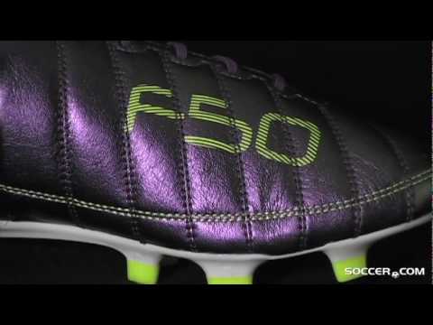 adidas F50 adizero FG (Leather) - Chameleon Purple/White/Electricity Firm 