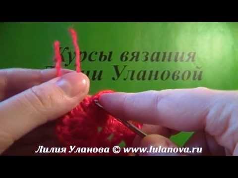 Как связать край полым шнуром Как связать край полым шнуром