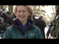 Verteidigungsministerin von der Leyen besucht das Heer
