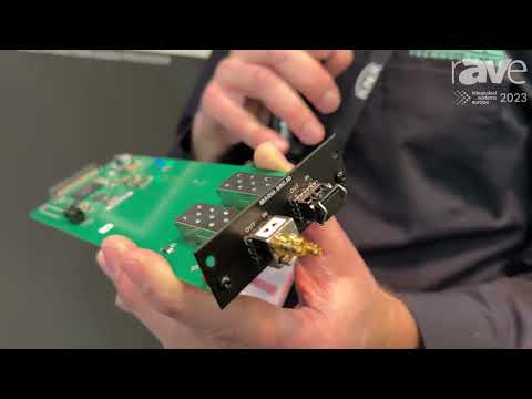 ISE 2023: DirectOut Technologies Shows MADI2.SFP.io Hardware Module