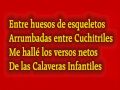 calaveras infantiles Bicentenario independencia versos y caricaturas
