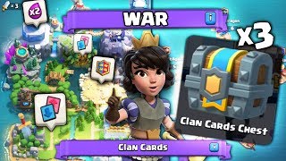 FIRST EVER CLAN WARS WINS & WAR CHEST OPENING X3 | Clash Royale NEW CLAN WARS CHESTS! FIRST EVER CLAN WARS WINS & WAR CHEST OPENING X3 | Clash Royale NEW CLAN WARS CHESTS!
