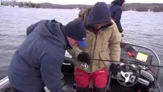 Winter Smallmouth Action