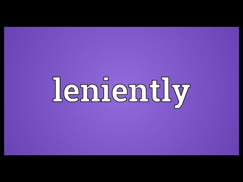 Header of leniently