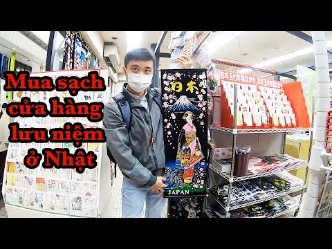 Sắp Về Nước Mua Sạch Cửa Hàng Lưu Niệm ở Nhật|| Lao Động Nhật Bản|| HoangPhuc JP-Cuộc Sống Nhật