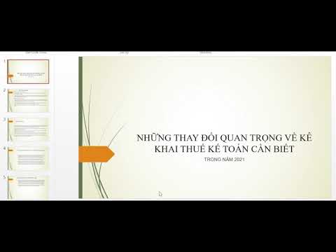 Chú ý quan trọng về những thay đổi kê khai thuế kế toán cần biết trong năm 2021
