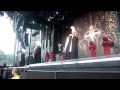 MADONNA GIRL GONE WILD OPENING HYDE PARK LONDON FRONT ROW 17TH JULY 2012