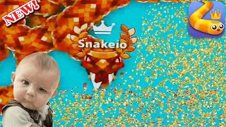 Snake Io Biggest Snake Epic Snakeio Gameplay Most Delicious Snake In Snake. Io
