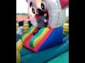 image Aksi Anak Lucu Di Rumah Balon