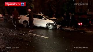 Видео ЧП-САРАТОВ. ВИДЕОРЕГИСТРАТОР ЗАПЕЧАТЛЕЛ ТРАГИЧЕСКОЕ ДТП НА ПРОСПЕКТЕ СТРОИТЕЛЕЙ от chpSaratov, проспект Строителей, Саратов, Россия