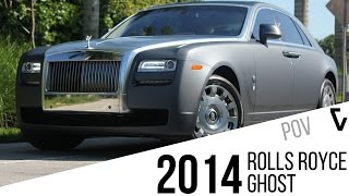 2014 Rolls Royce Ghost Series 1 POV Test Drive | Rolls Royce Rental Miami