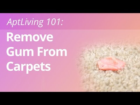 How To Remove Gum From Carpet