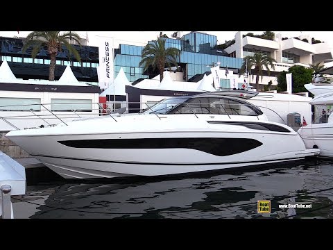 2019 Princess V50 Open Yacht - Deck and Interior Walkaround - 2018 Cannes Yachting Festival
