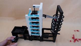 Lego Akiyuky Gbc - Spiral Staircase - Modul Kuličkodráhy