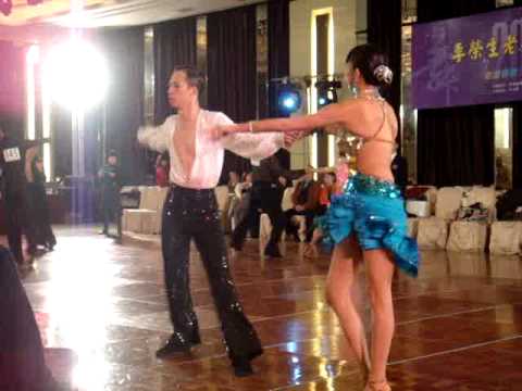 韓欣汝 江昇霖2010.01.09 cha cha cha(三項決賽)