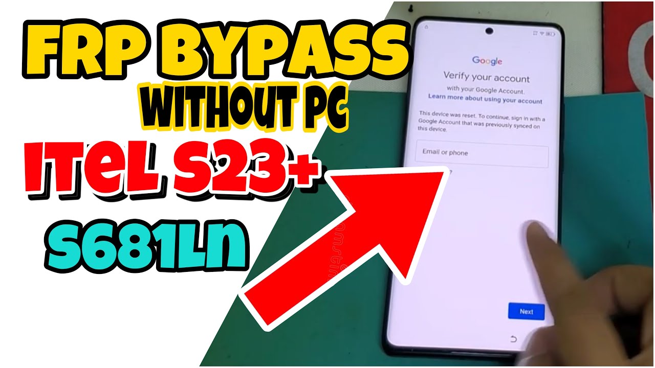 iTel S23+ FRP Bypass | S681LN frp bypass without pc iTel S23+ FRP Bypass | S681LN frp bypass without pc