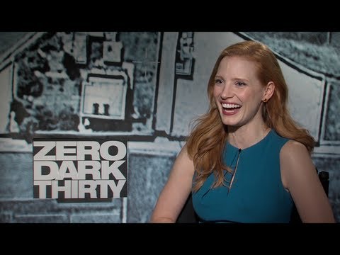 Jessica Chastain Interview for ZERO DARK THIRTY