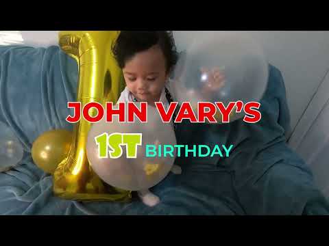 Celebrating Vary's first birthday