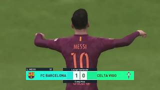 Fc Barcelona Celtavi̇go İg Pes 2018 Ana Li̇g