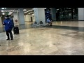 Kyuhyun at Barajas Airport (Spain) - 27/10/2011
