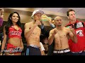 Francisco Vargas vs. Orlando Salido COMPLETE Weigh In & Face Off Video