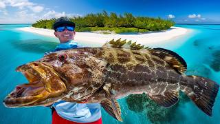 Remote Island Loaded With Fish Catch Clean Cook Bahamas Fishing