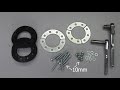 How To Install 80cc 2-Stroke Bicycle Engine Kit FULL DVD 66cc 48cc 50cc