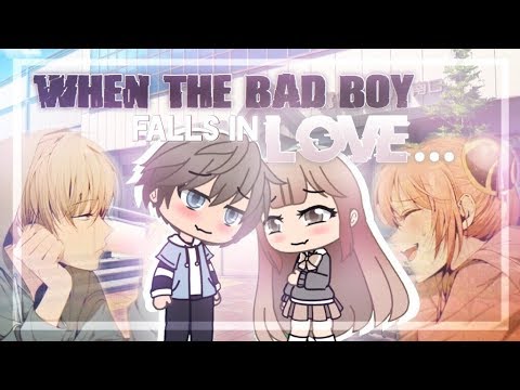 When the Bad Boy Falls in Love | Gacha Life Mini Movie | GLMM