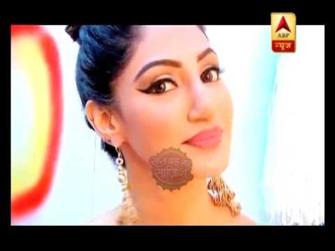 Hina Khan Showing Hot Sexy Navel Cleavage On Her Show 1