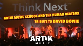 David Bowie tribute by Artik Music School and the Beatbox Brothers from Microsoft event 2016