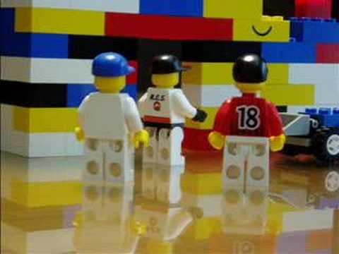 lego man costume. Lego man buried alive!