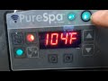 Intex Purespa Greywood | How to use control panel!