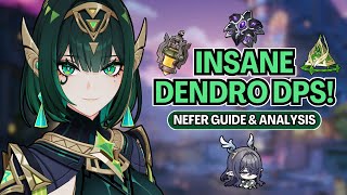 A Complete Guide & Meta Ysis On Nefer Best Builds - Weapons, Artifacts, Teams