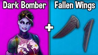 10 AMAZING "FALLEN WINGS" SKIN COMBINATIONS! (Fortnite Best Skin + Backbling Combos)