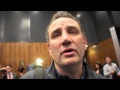ROB McCRACKEN REACTS TO CARL FROCH KNOCKOUT OVER GEORGE GROVES / FROCH v GROVES 2