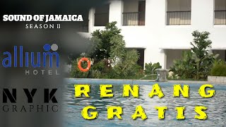 VLOG ! HAPPY SWIM WITH PEOPLE CRAZY AT HOTEL ALLIUM . Eps 2
