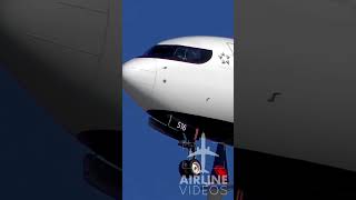 737 MAX 8 Landing