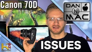 Canon 70D (FREEZES/WILL NOT TURN ON)