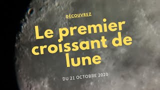 🌙😍Observation de la lune le 21.10.2020 🌙