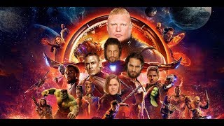 WWE IN AVENGERS INFINITY WAR SPOOF - MOVIE TRAILER SPOOF - Robert Downey Jr. - ROMAN REIGNS