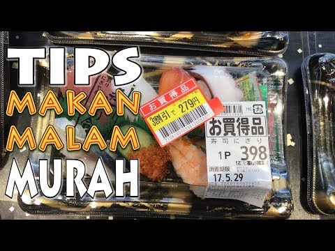 TIPS MAKAN MALAM MURAH DI JEPANG