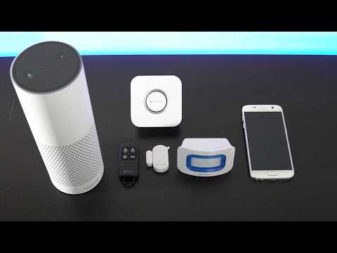 Martin Fuchs zeigt VisorTech Hausalarm, Alexa Alarm, Türklingel (September 2018)