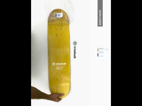 NEW COLLECTION - SUNFLOWER - NINECLOUDS SKATEBOARDS