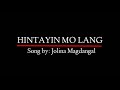 HINTAYIN MO LANG - Karaoke LYRICS song by: Jolina Magdangal