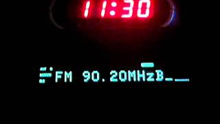  FM scan [1/3] 87.6 - 95.1 MHz