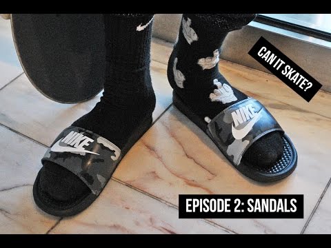 Can It Skate? Sandals