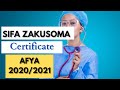 Sifa za kupata chuo Cha afya ngazi ya Cheti |Orodha ya vyuo vya Afya 2020/21|Afya Ngazi ya cheti