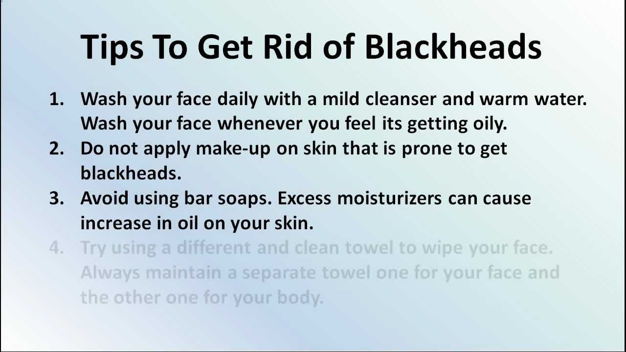 How To Get Rid Of Acne (Blackheads, Pimples) Fast - 9 Tips ...