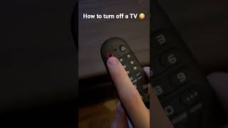 How To Turn Off A Tv