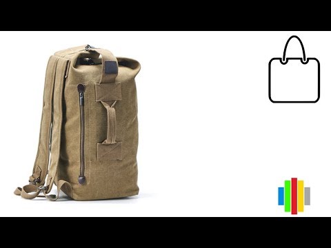 balo du lịch vải canvas FM308-1